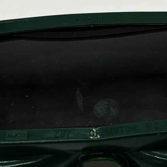 Vtg North Cyclops II Welding Goggles Green Flexible Head Band Safety Eye Plasma - Picture 5 of 6